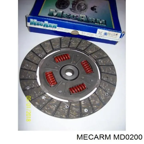 Диск зчеплення MD0200 Mecarm