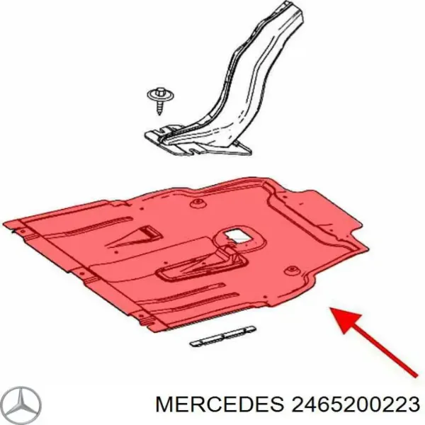 Захист бампера переднього 1005293 Autotechteile