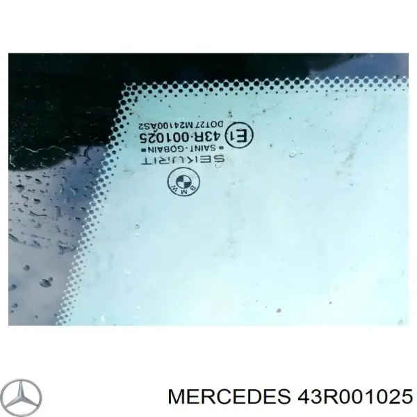 Диски колісні литі (легкосплавні, титанові) 43R001025 Mercedes