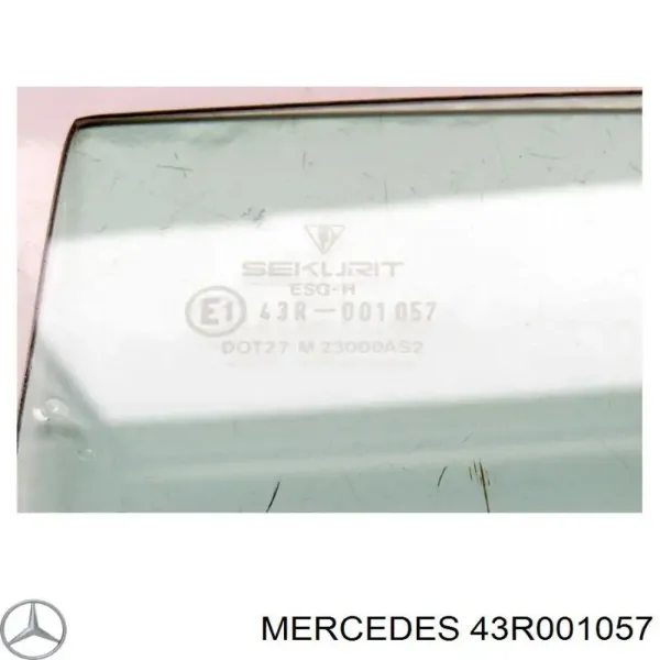 Заднє скло 43R001057 Mercedes