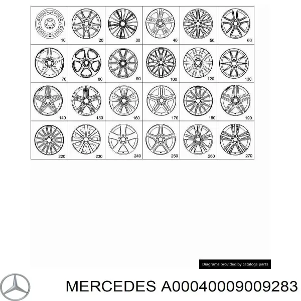  A00040009009283 Mercedes