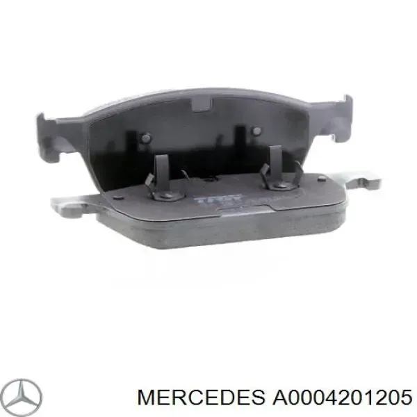 Передні тормозні колодки A0004201205 Mercedes