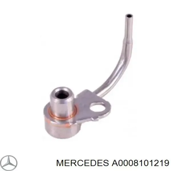 Дзеркальний елемент дзеркала заднього виду, правого A0008101219 Mercedes