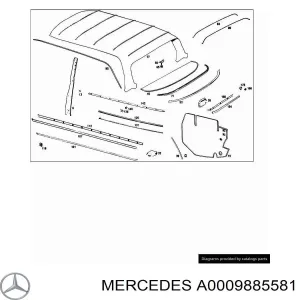 A0009885581 MERCEDES