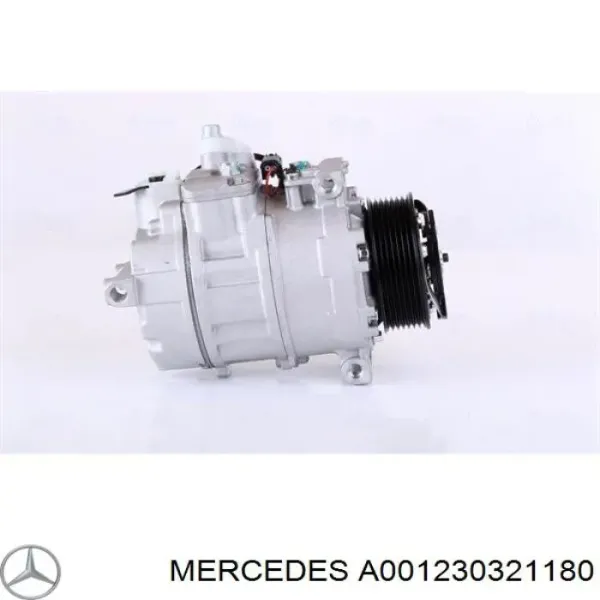 Компресор системи кондиціювання Mercedes A001230321180 ціна, від