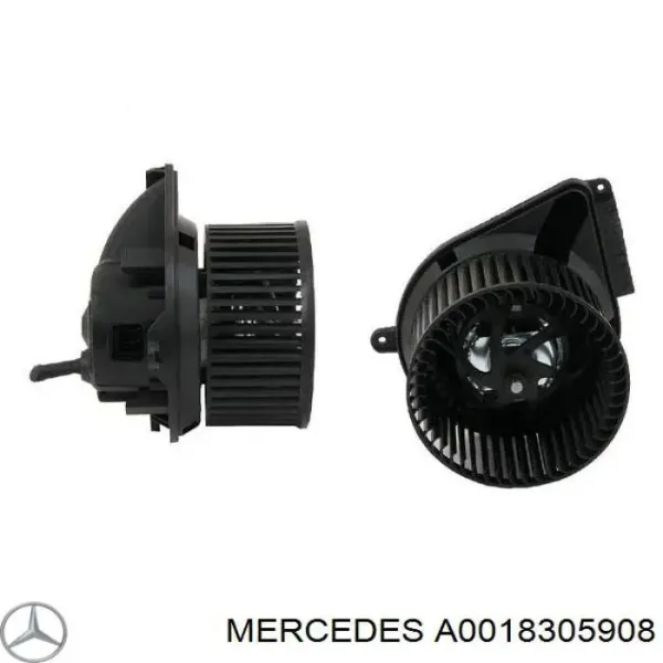 Вентилятора пічки A0018305908 Mercedes