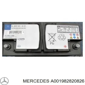 Акумуляторна батарея, АКБ A001982820826 MERCEDES