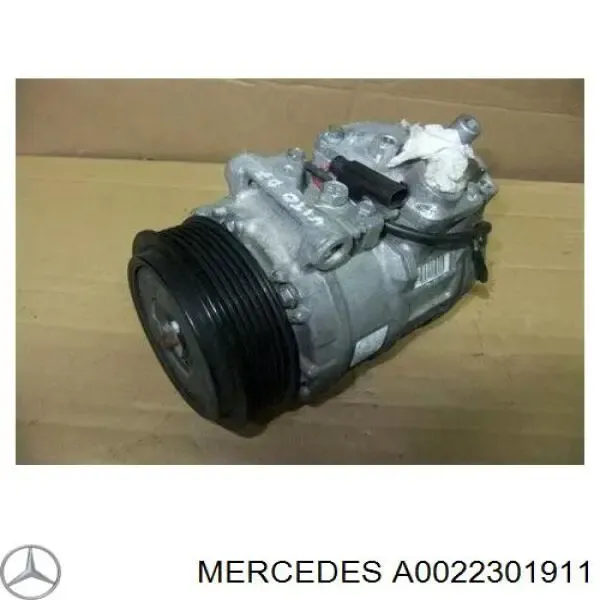 Компресор системи кондиціювання Mercedes A0022301911 ціна, від
