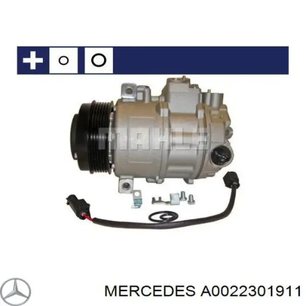 Компресор кондиціонера A0022301911 Mercedes