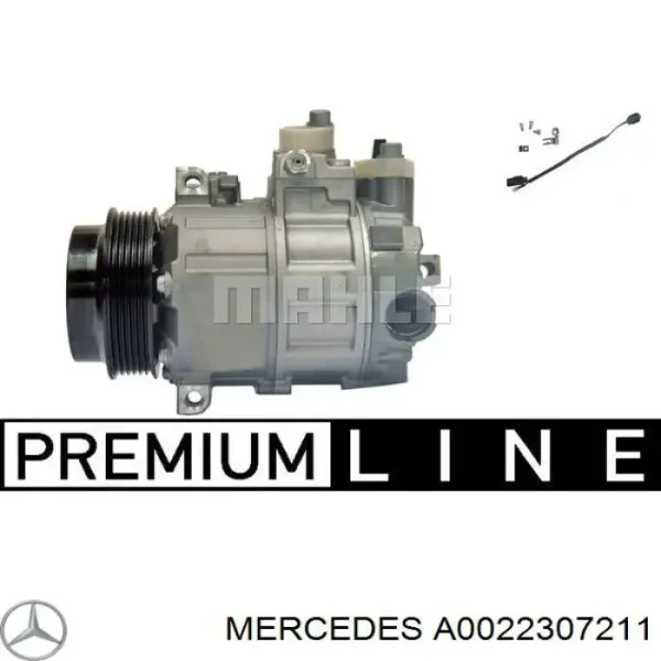 Компресор кондиціонера A0022307211 Mercedes