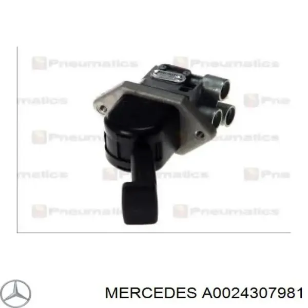 Кран стоянкового гальма A0024307981 Mercedes