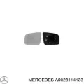 Дзеркальний елемент дзеркала заднього виду, лівого MERCEDES A0028114133