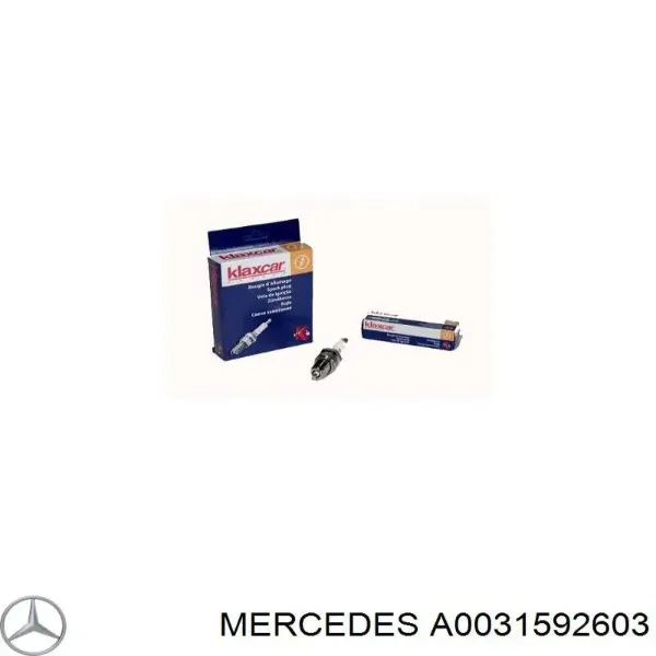 Свічки запалювання A0031592603 Mercedes