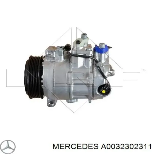 Компресор системи кондиціювання Mercedes A0032302311 ціна, від