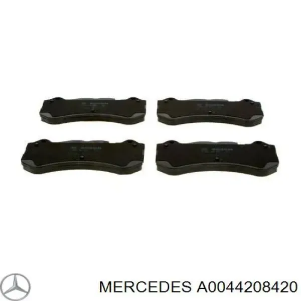 Передні тормозні колодки A0044208420 Mercedes