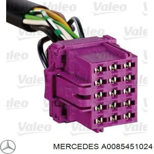 Перемикач підрульовий, лівий A0085451024 Mercedes