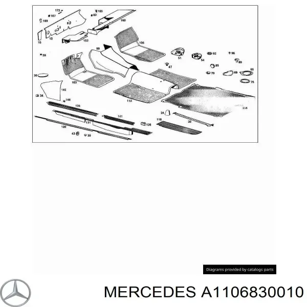  A1106830010 Mercedes