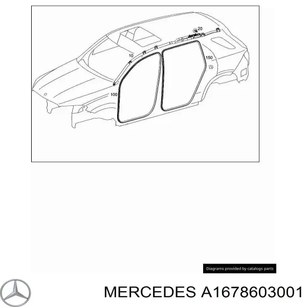  A1678603001 Mercedes
