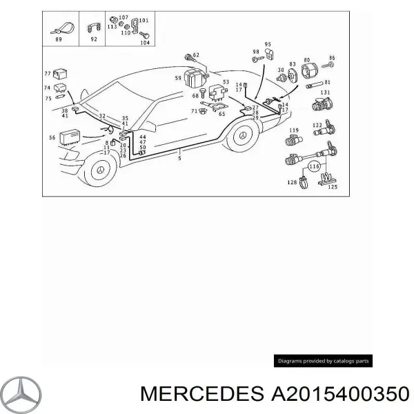 Купити Блок запобіжників Mercedes E  C124