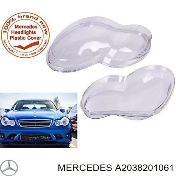 Фара права A2038201061 Mercedes