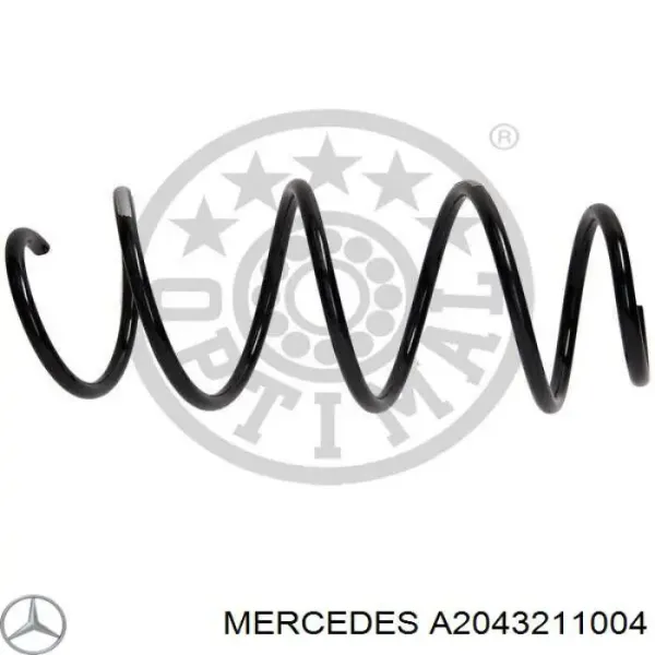 Пружина передня A2043211004 Mercedes