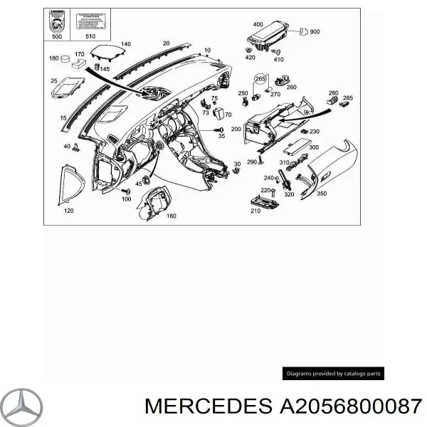  A2056800087 Mercedes