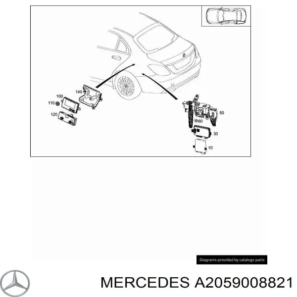  A2059008821 Mercedes