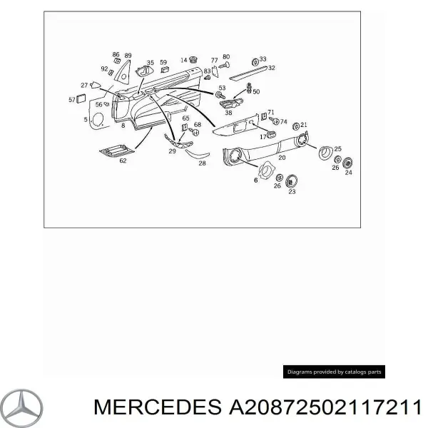  A20872502117211 Mercedes