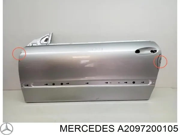 Двері передні ліві Mercedes CLK C209