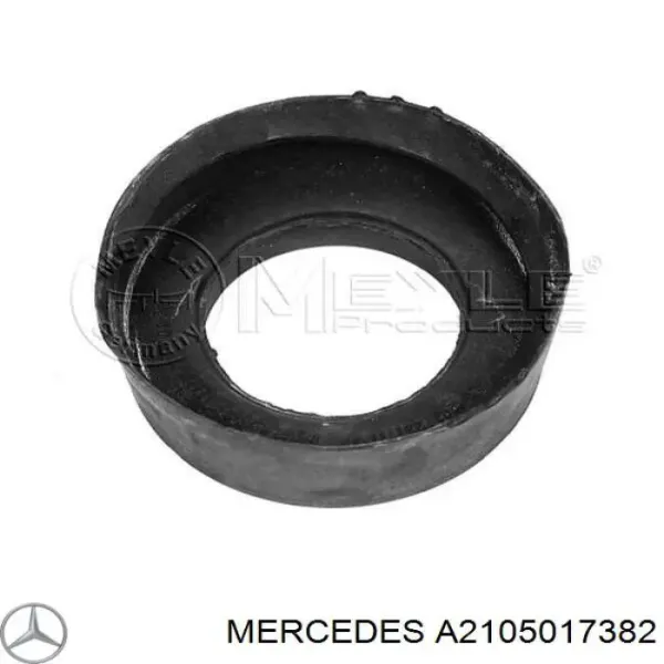Шланг/патрубок радіатора охолодження, нижній A2105017382 Mercedes