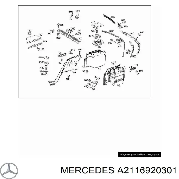  A2116920301 Mercedes