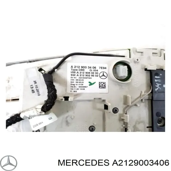  A2129003406 Mercedes