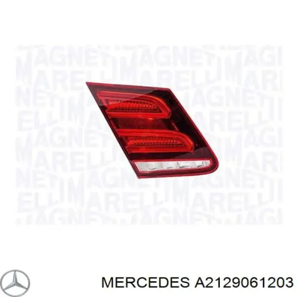 Ліхтар задній правий, внутрішній A2129061203 Mercedes