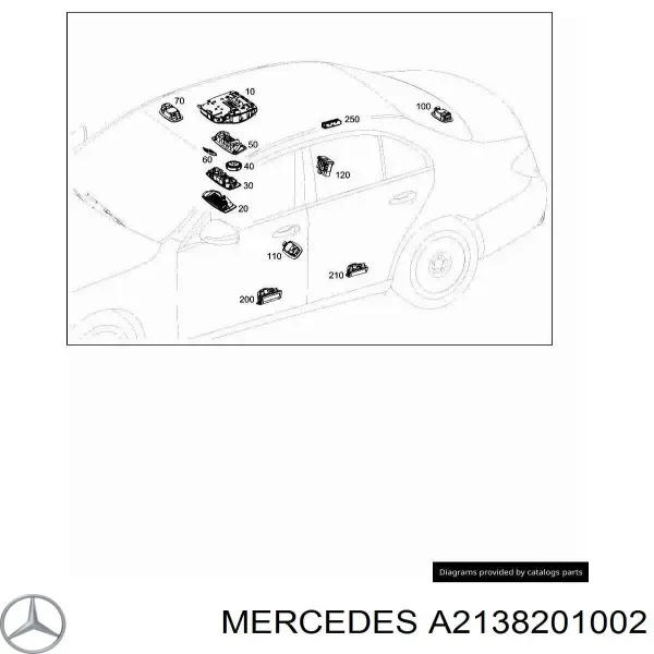  A2138201002 Mercedes