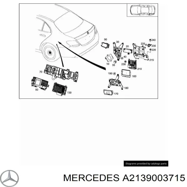  A2139003715 Mercedes