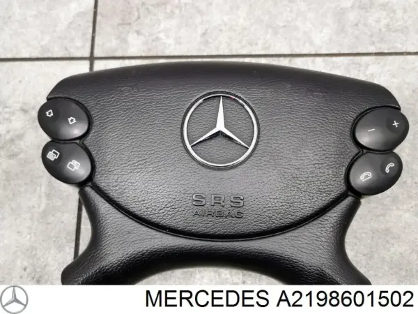 Подушка безпеки, водійська, AIRBAG A2198601502 Mercedes