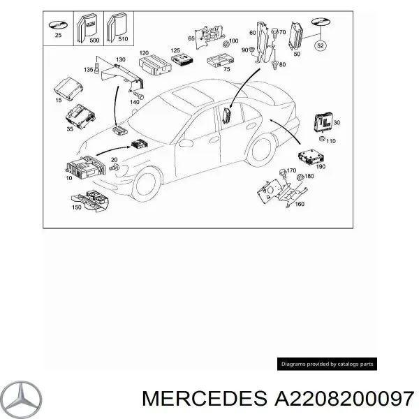  A2208200097 Mercedes