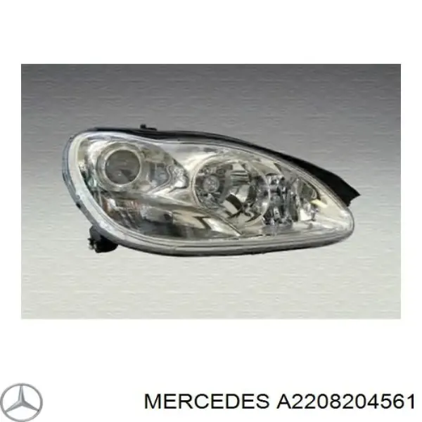 Фара ліва A2208204561 Mercedes