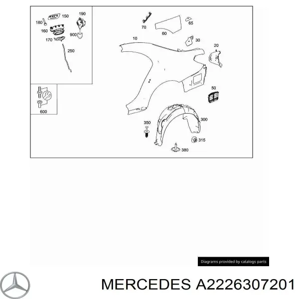  A2226307201 Mercedes