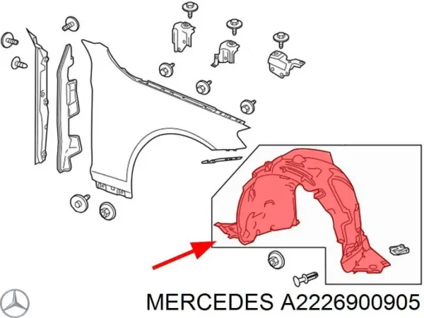 A2226900905 Mercedes