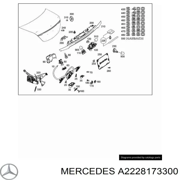 A2228173300 Mercedes