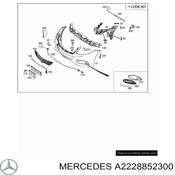  A2228852300 Mercedes