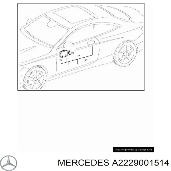  A2229001514 Mercedes