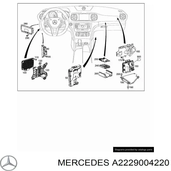  A2229004220 Mercedes