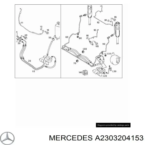  A2303204153 Mercedes