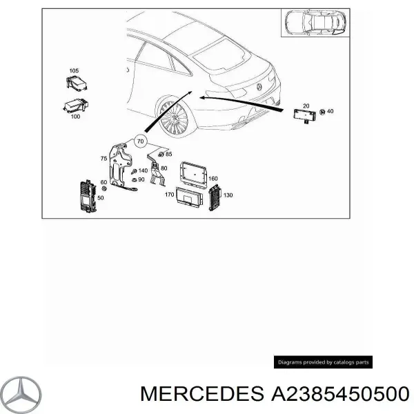  A2385450500 Mercedes