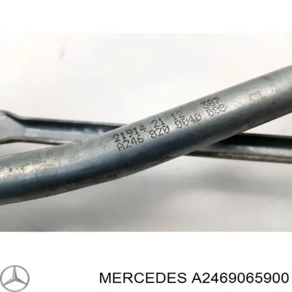 Двигун склоочисника лобового скла (трапеції) A2469065900 Mercedes
