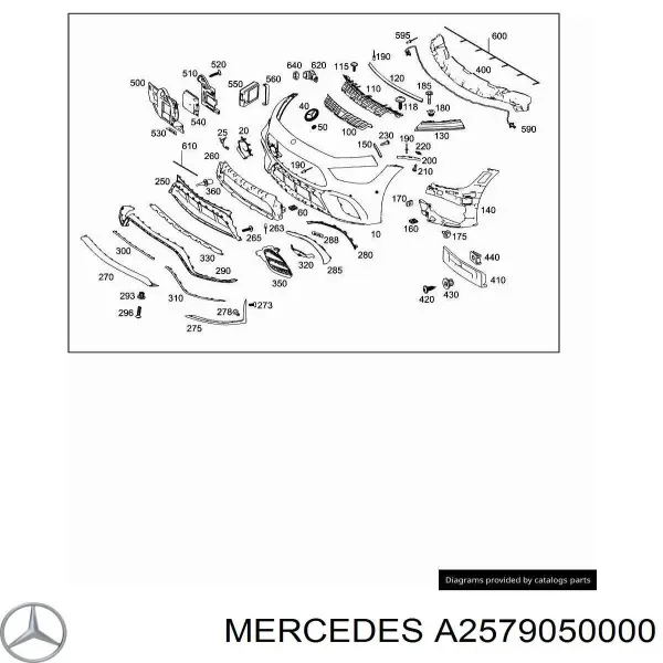  A2579050000 Mercedes