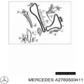 Натягувач ланцюга ГРМ, лівий Mercedes GL X166