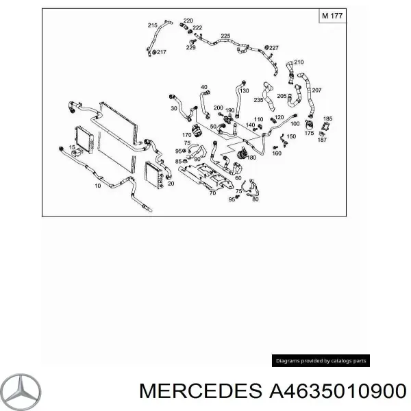 A4635010900 Mercedes